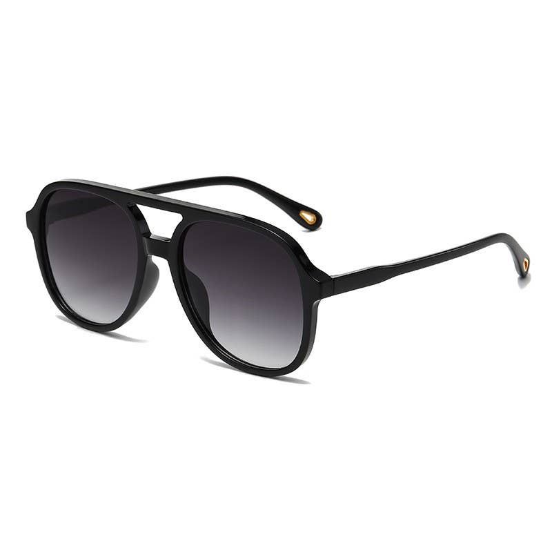 classic oversized frame sunglasses