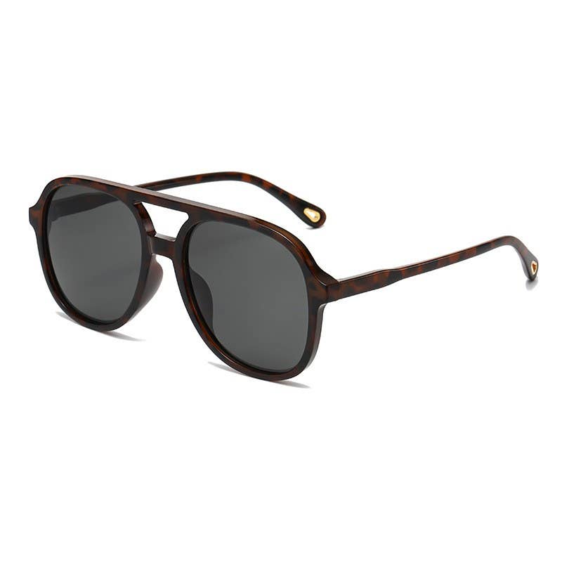 classic oversized frame sunglasses