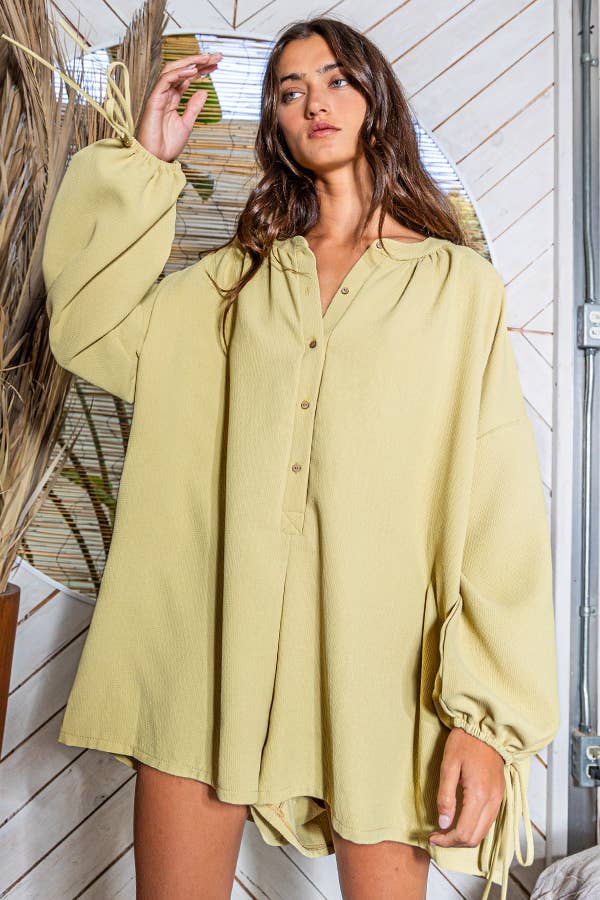 olive romper