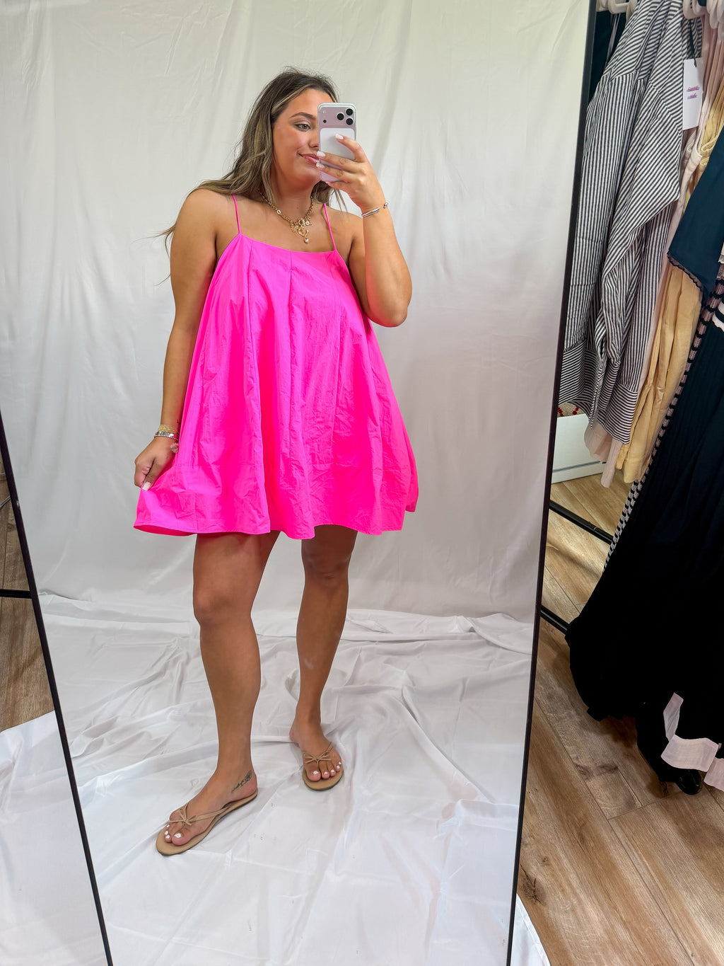 barbie babydoll mini dress