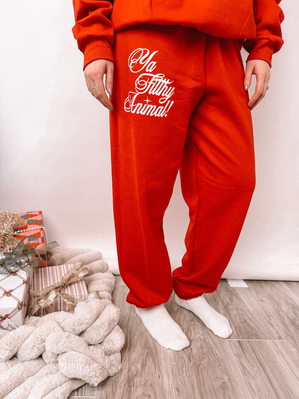 vintage merry christmas sweats
