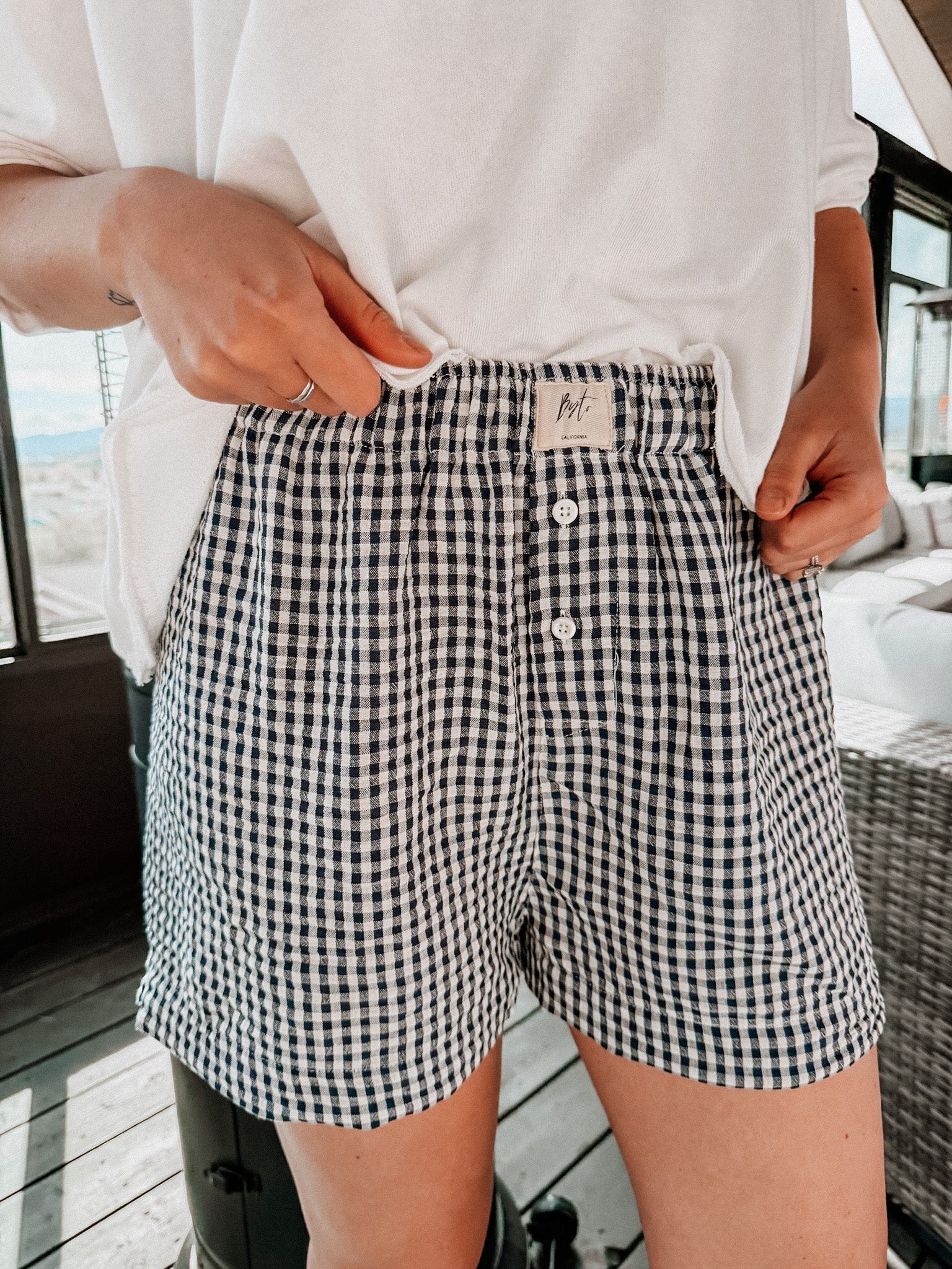 boxer short - navy