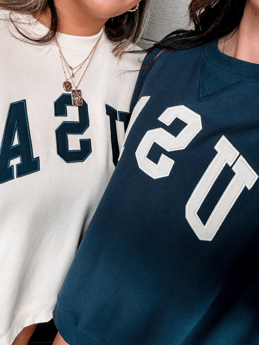 usa pullover - navy